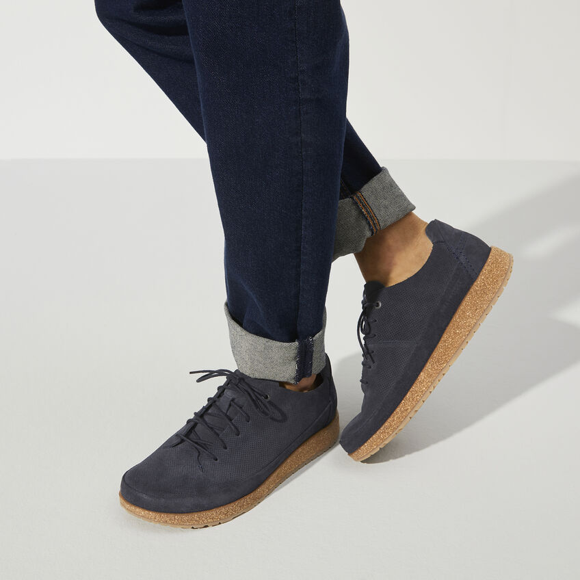 Birkenstock Honnef Light Suede Leather Midnight